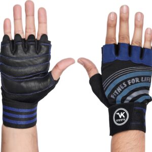 Lycra Hand Gym Gloves for Weightlifting & Fitness.