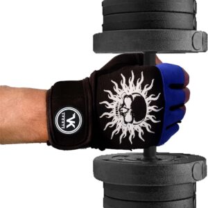 Lycra Hand Gym Gloves for Weightlifting, Crossfit, Fitness