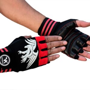 Lycra Gym Gloves for Weightlifting, Crossfit, Fitness