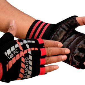 Lycra Hand Gym Gloves for Weightlifting, Crossfit, Fitness