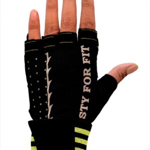 Lycra hand Gym Gloves for Weightlifting, Crossfit, Fitness