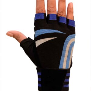 Lycra Gym Gloves for Weightlifting, Crossfit, Fitness