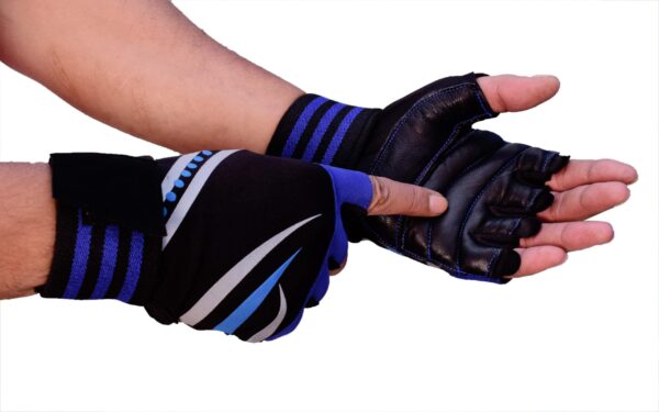 Lycra Gym Gloves for Weightlifting, Crossfit, Fitness