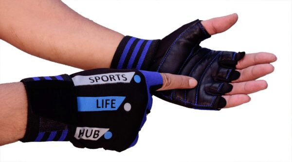 Lycra Gym Gloves for Weightlifting, Crossfit, Fitness