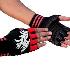 Lycra Gym Gloves for Weightlifting, Crossfit, Fitness