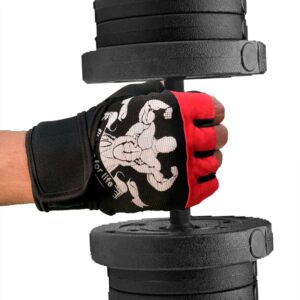 Lycra hand Gym Gloves for Weightlifting, Crossfit, Fitness