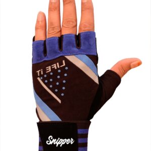 Lycra Gym Gloves for Weightlifting, Crossfit, Fitness