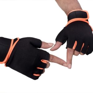 Premium Quality Lycra 111 Gym Gloves for Weightlifting/Fitness Gloves