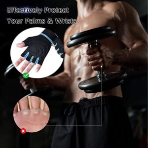 Silicone Padded Hand Gym Gloves