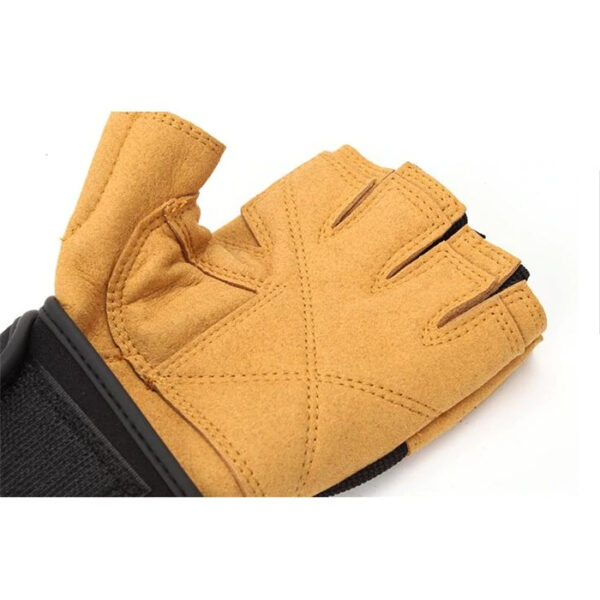 Hand Gym Gloves - Yogpro Pro-Wrap (XL) Leather