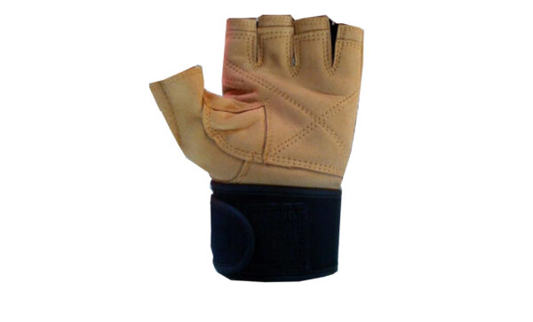 Hand Gym Gloves - Yogpro Pro-Wrap (XL) Leather